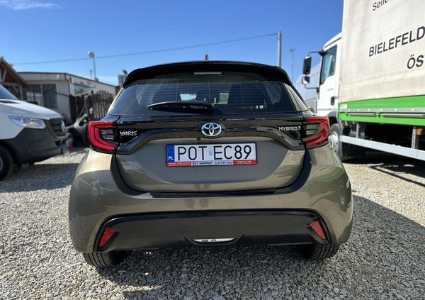 Toyota Yaris cena 86000 przebieg: 19300, rok produkcji 2022 z Koluszki małe 596